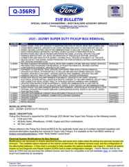 NOS Hillsboro 7 x 81 2500 Series Flatbed Truck Bed